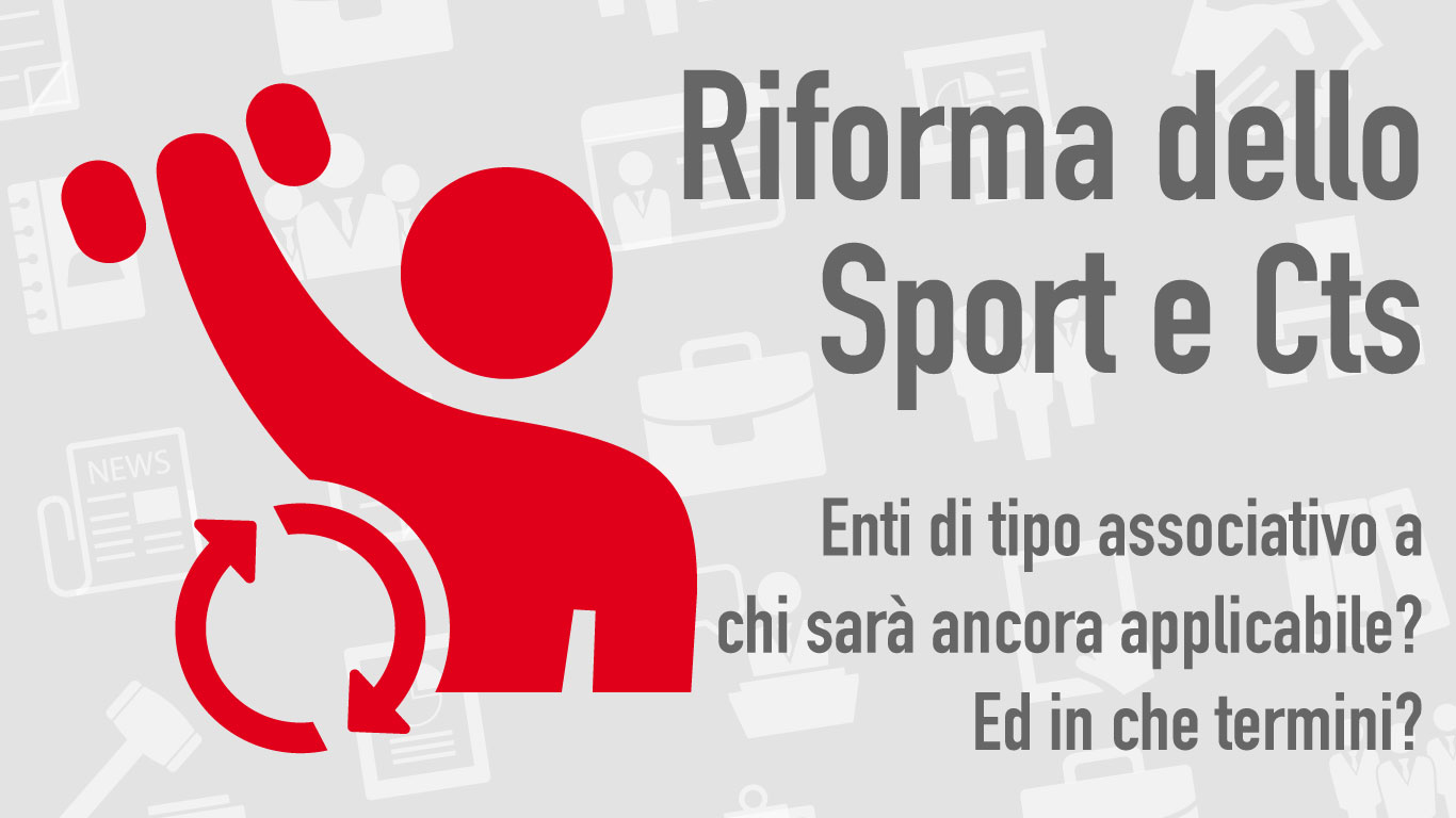 Art. 148 TUIR, riforma dello sport e CTS